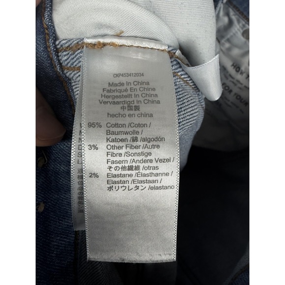 Madewell Jeans Womens 28T Blue 10-Inch High Rise Skinny Crop Stretch Denim Tall - Picture 11 of 12